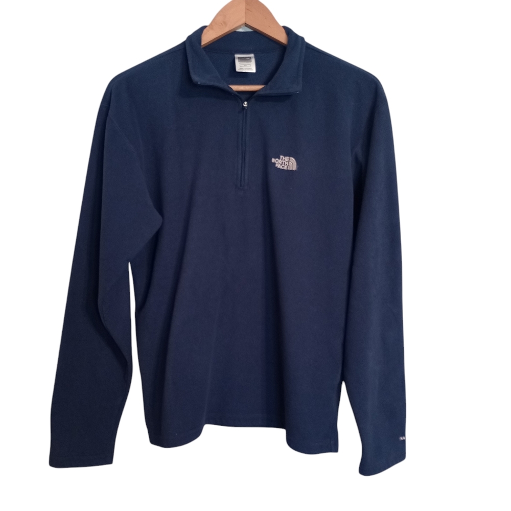 The north face quarter zip fleece pullover